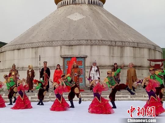 “细君公主” 塑像回乡“省亲”仪式在新疆新源揭幕