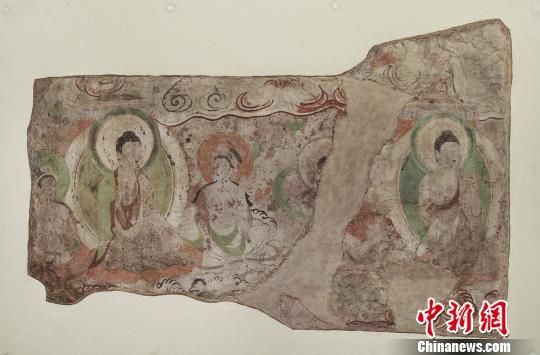 流失海外的新疆龟兹石窟壁画以图片形式在故里首次展出