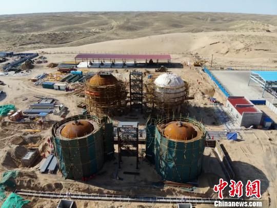 新疆油田首个大型深冷提效工程开启建设“提速”模式