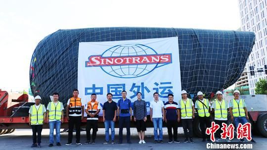 新疆多部门联动保障中亚最大风电项目大件货物运输