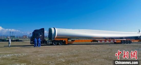 多部门协同配合助哈国风电项目货物顺利出境前往目的地（图）